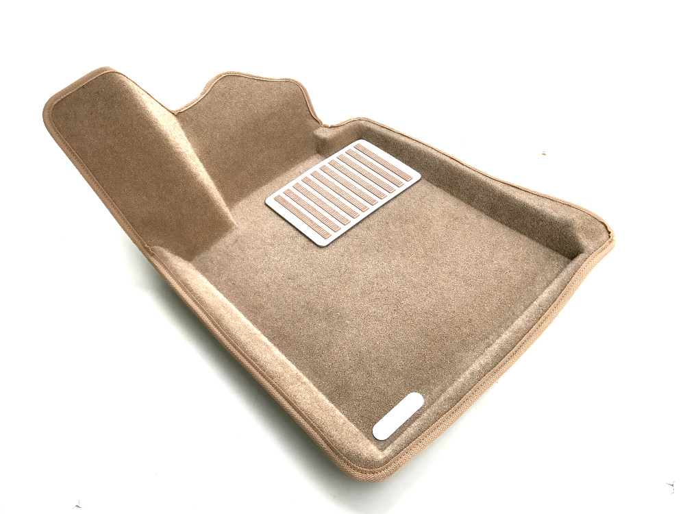 Коврики салона текст. 3D euro-std BMW 5 (G30) (2017-) (БЕЖ) (EM3D) NP1